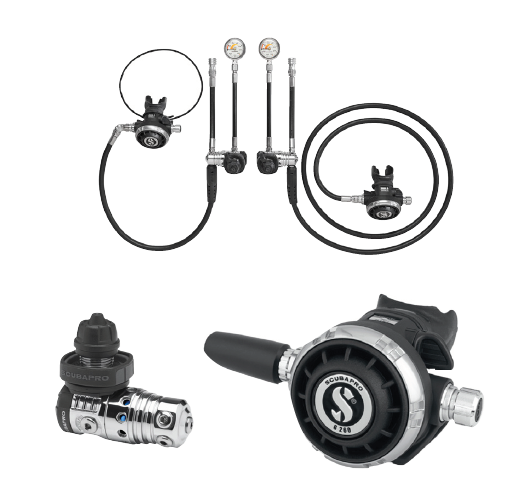 SCUBAPRO Sidemount regulator kit-MK25 Evo/G260