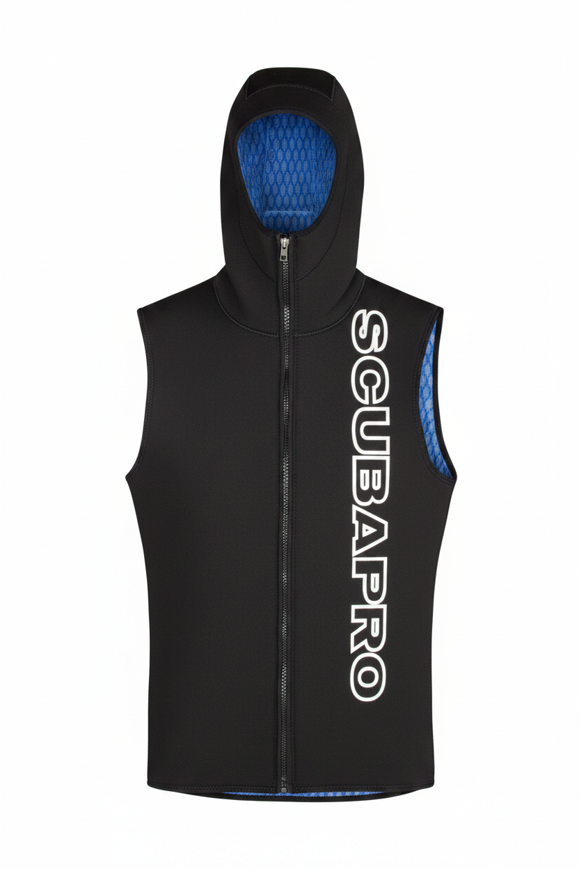 SCUBAPRO Everflex Hooded Vest w/Front Zip 3mm Women