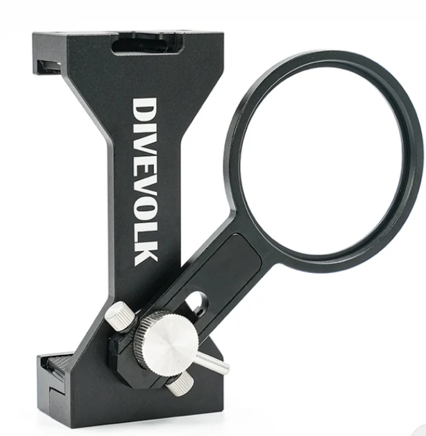 DIVEVOLK Extension Clamp with 67mm lens adapter