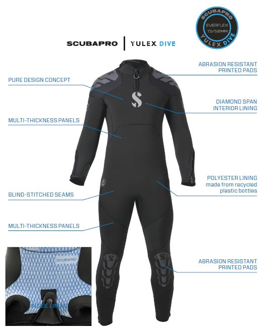 SCUBAPRO Everflex Yulex 3 Steamer Men