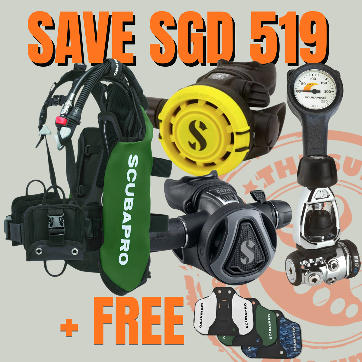 SCUBAPRO Navigator Bundle