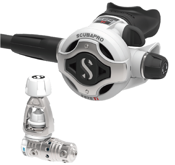 SCUBAPRO MK25 EVO/S620Ti White Dive Regulator