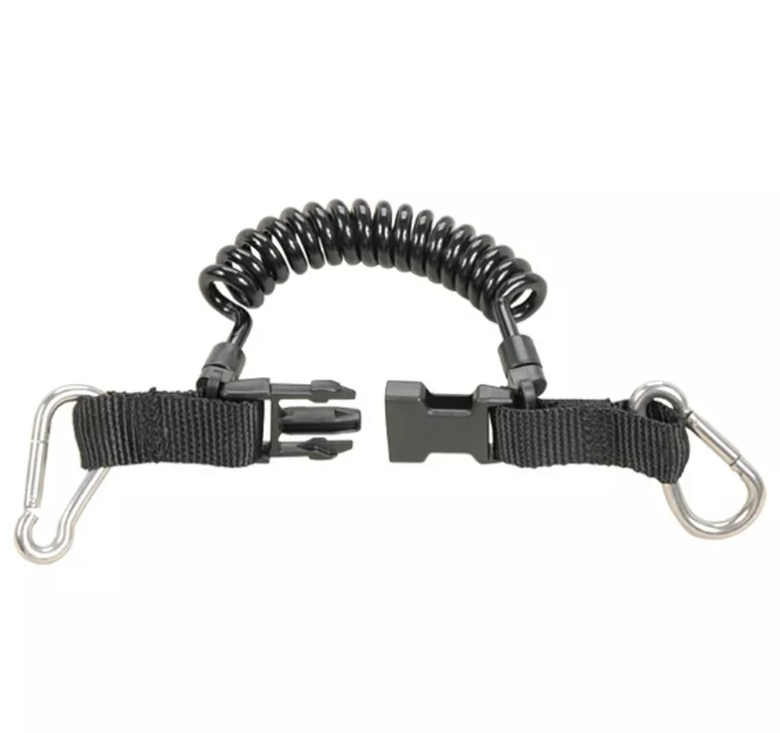 AROPEC Quick Release Spiral Lanyard for Camera Housings
