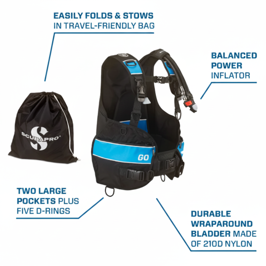 SCUBAPRO Go Quick Cinch BCD w/BPI