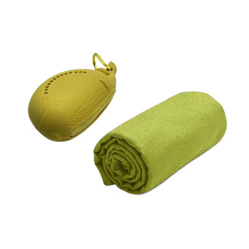 Cute Little Whale Sports Quick-Drying Towel