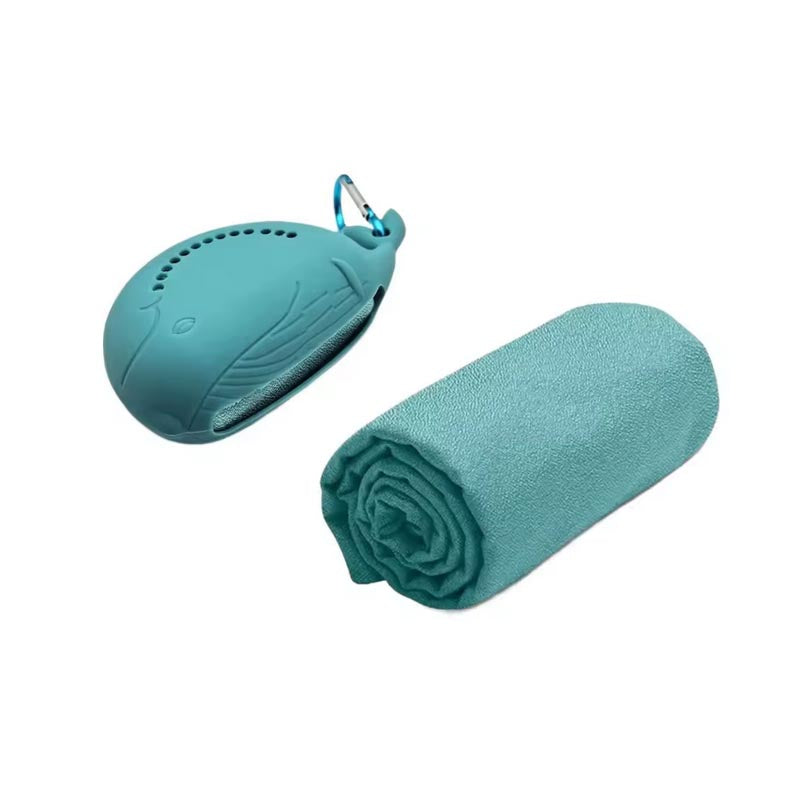 Cute Little Whale Sports Quick-Drying Towel