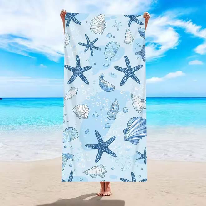 Quick-drying Microfiber Beach Towel