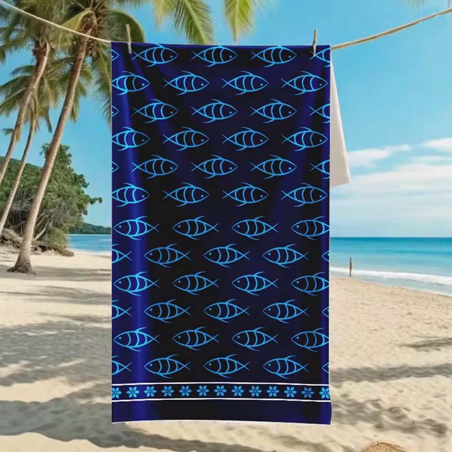 Quick-drying Microfiber Beach Towel