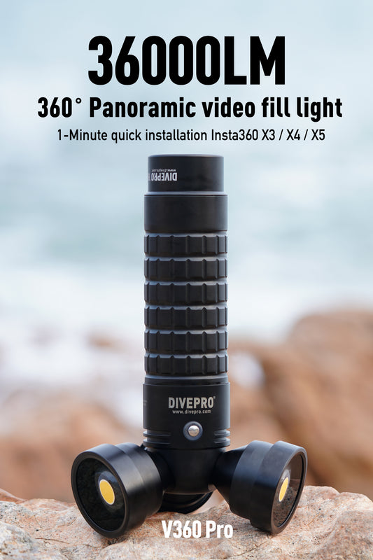 DIVEPRO V360 Pro Torch