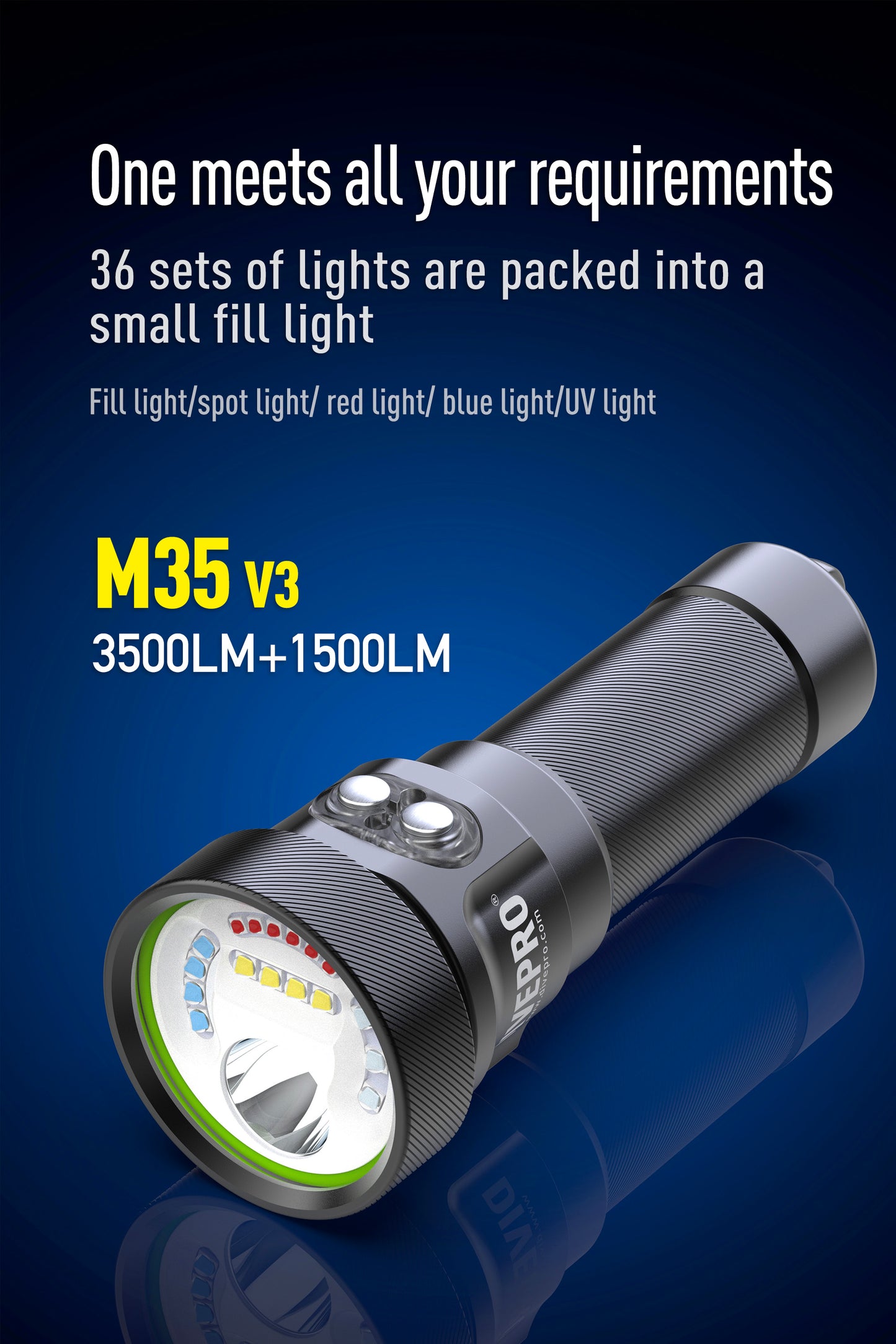 DIVEPRO M35 V3 Torch