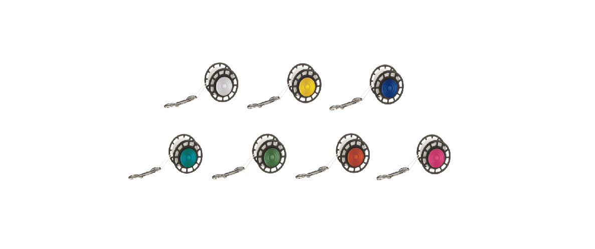 SCUBAPRO S-TEK spinner spools colour kits