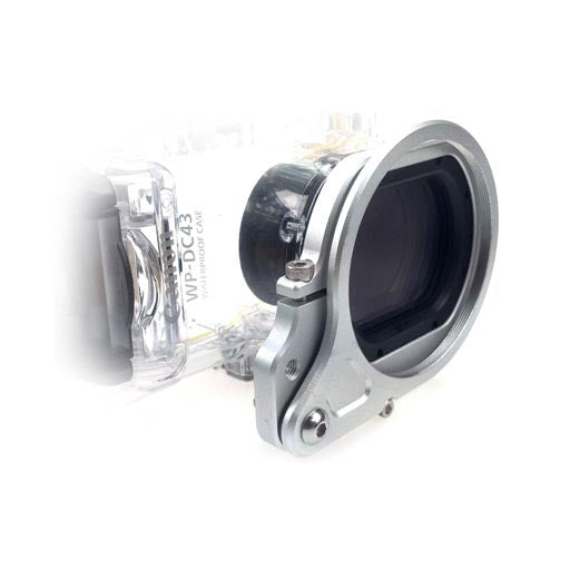 iDivesite Adaptors & Filters - M67 Adaptor Mount (Black)