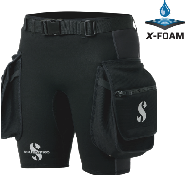 SCUBAPRO Hybrid Shorts Large Cargo Pockets - Men