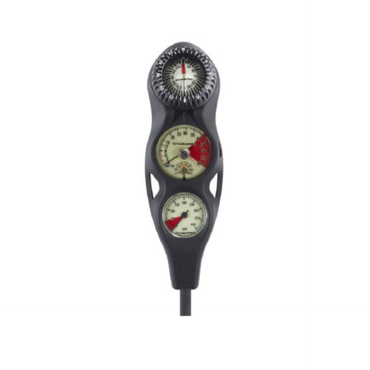 SCUBAPRO 3-Gauge Inline Console