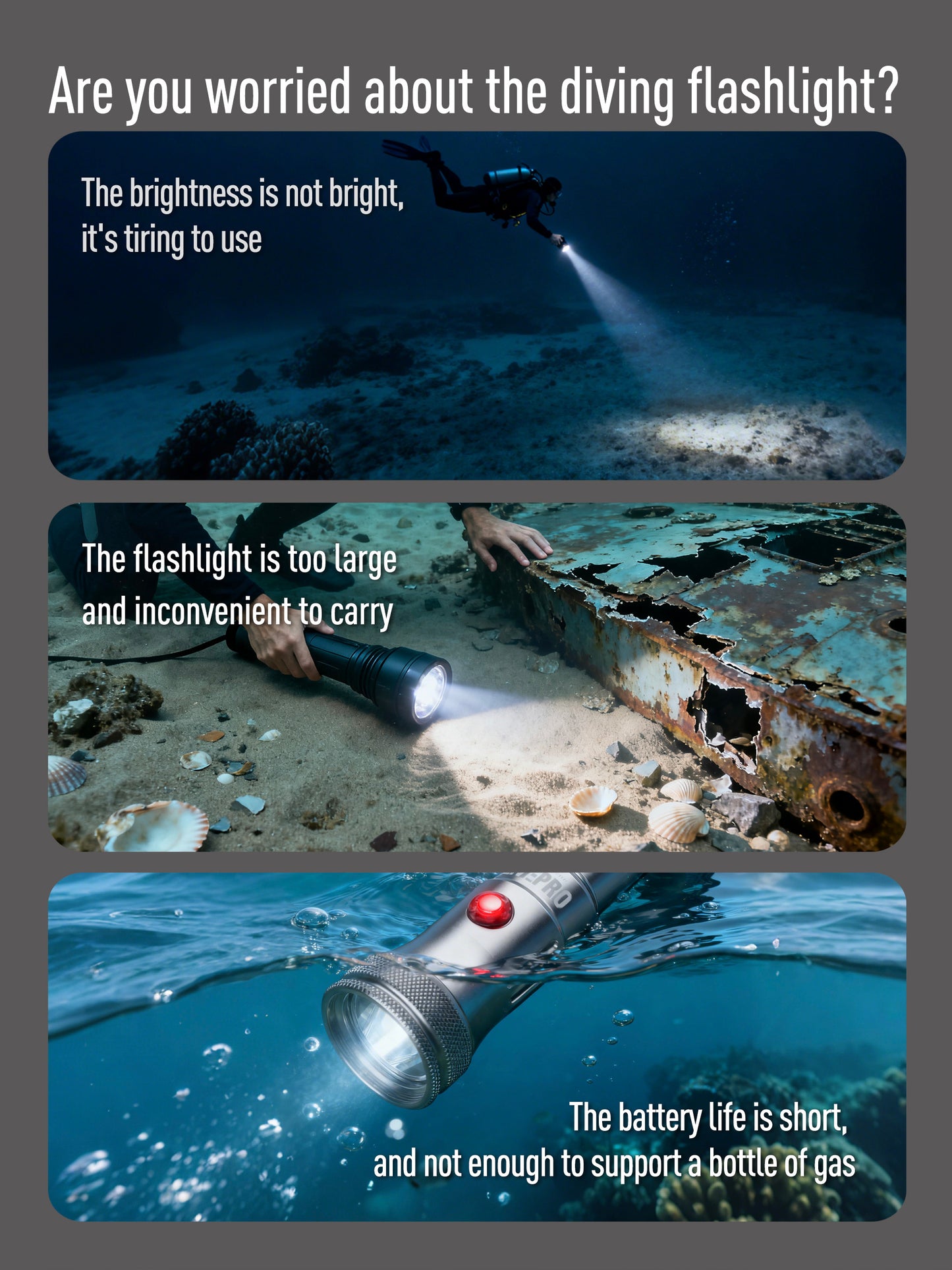 DIVEPRO S15 Torch