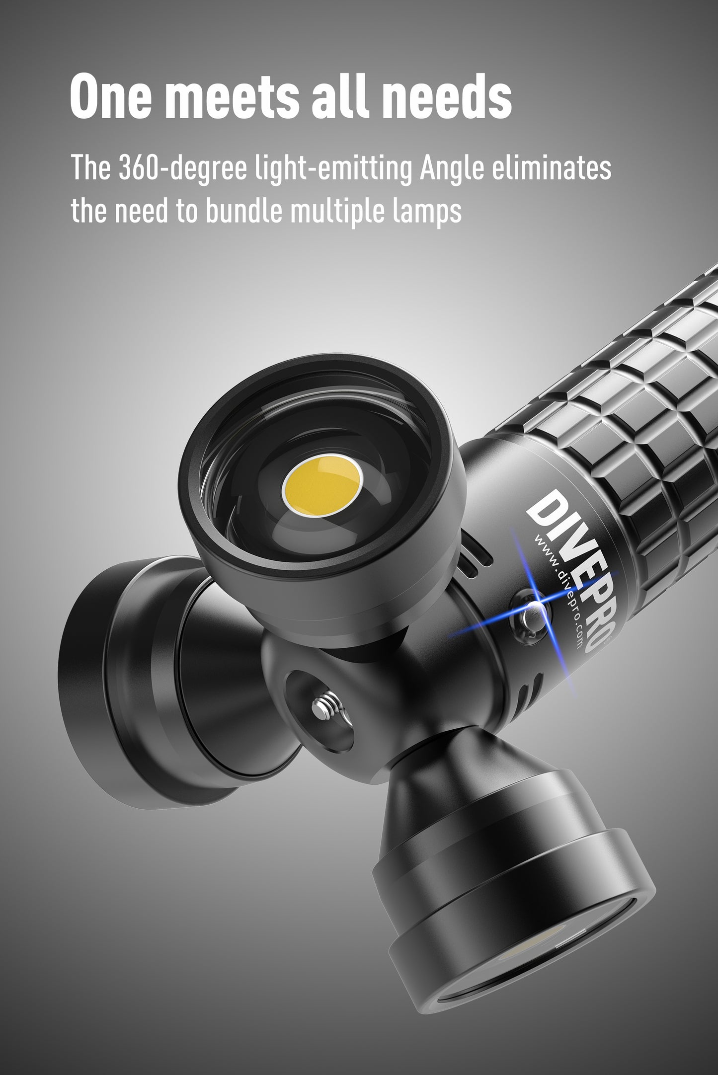 DIVEPRO V360 Pro Torch