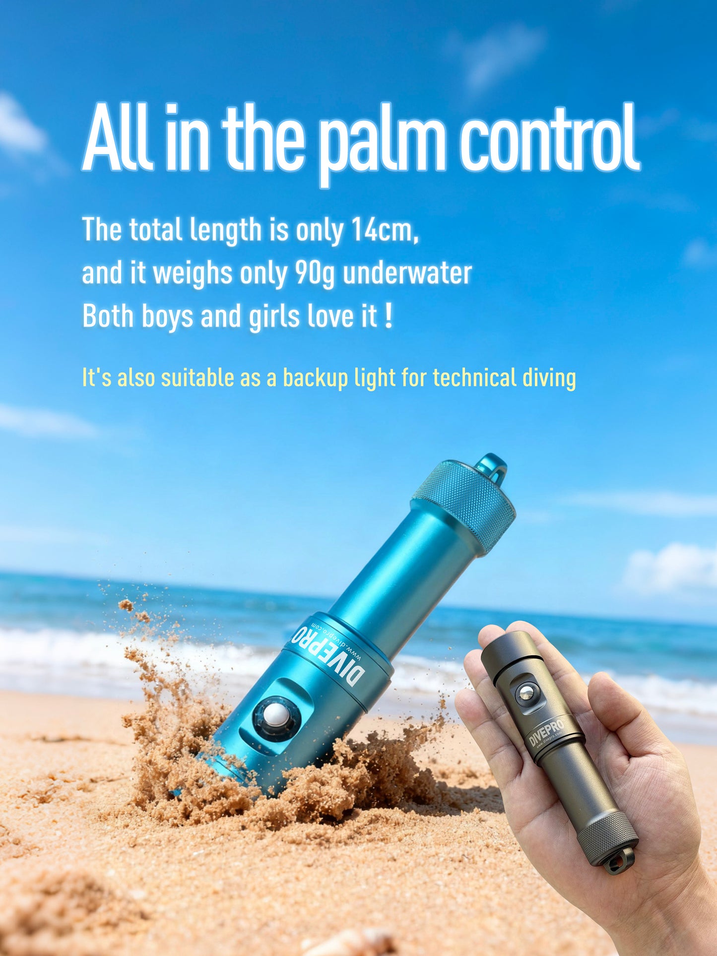 DIVEPRO S15 Torch
