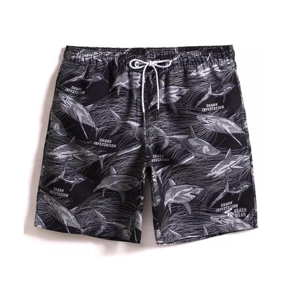 Men's Shark Board Shorts