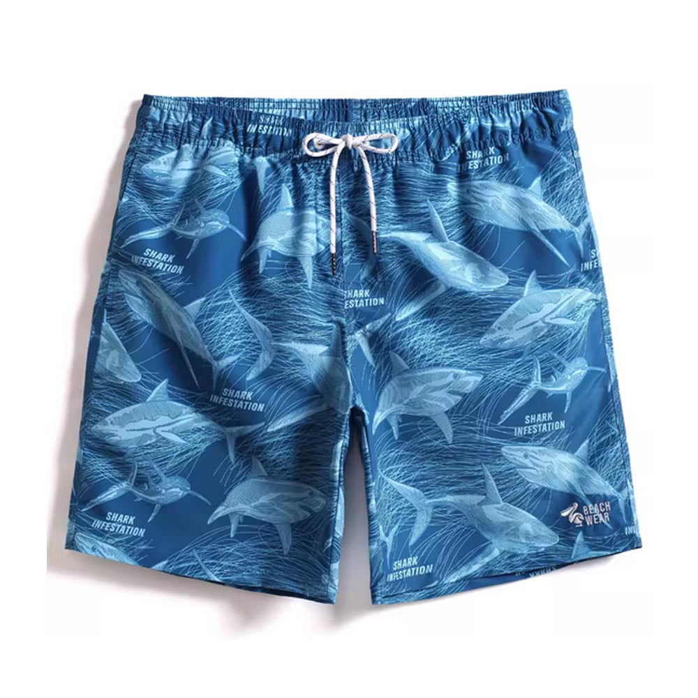 Men's Shark Board Shorts
