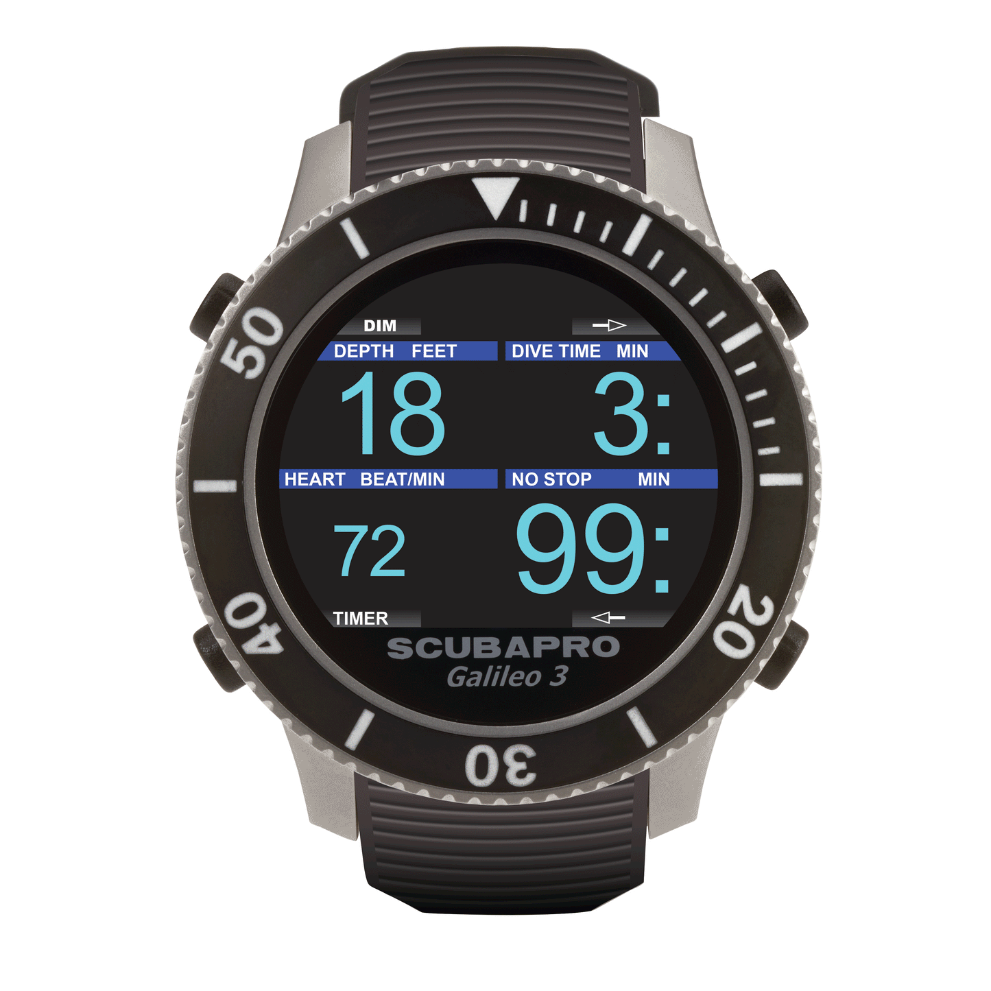 SCUBAPRO Galileo 3.0 Wrist Dive Computer w/o Transmitter