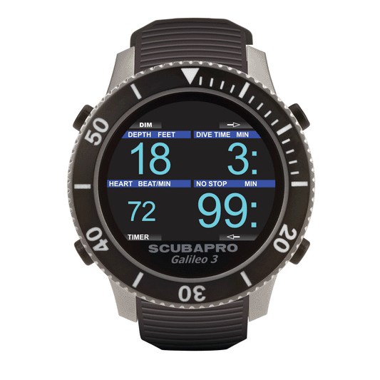 SCUBAPRO Galileo 3.0 Wrist Dive Computer w/o Transmitter