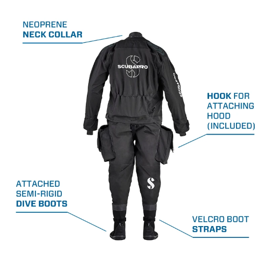 Pre-Order: SCUBAPRO Evertech Dry Breathable Drysuit (Men)