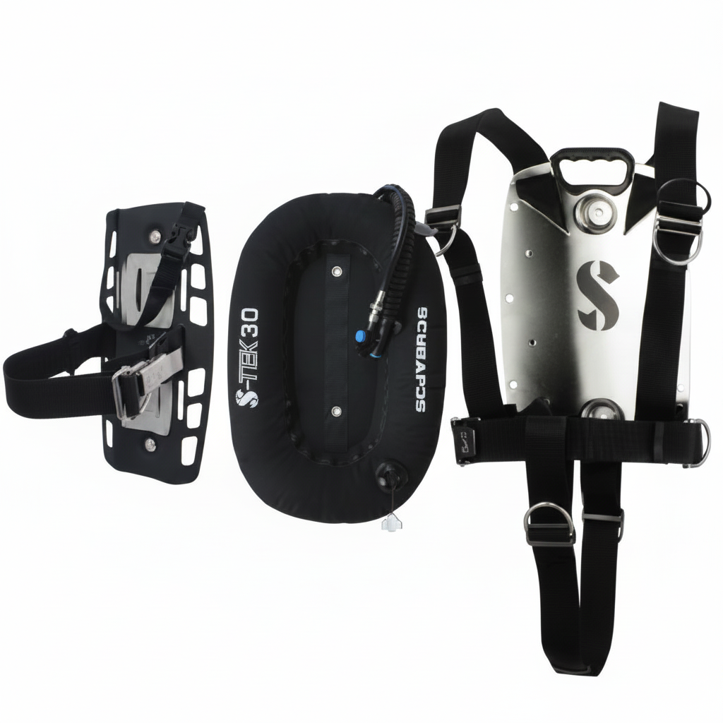 SCUBAPRO S-Tek Donut Wing + Pure Harness SS BCD Packaged Sets