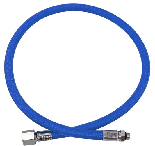 MIFLEX Xtreme Braided Low Pressure Regulator Hose (26"/40", Blue/Yellow)