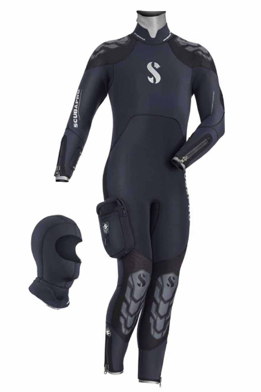 Pre-Order: SCUBAPRO NovaScotia 7.5mm Semi Dry with & without Hood (Men)