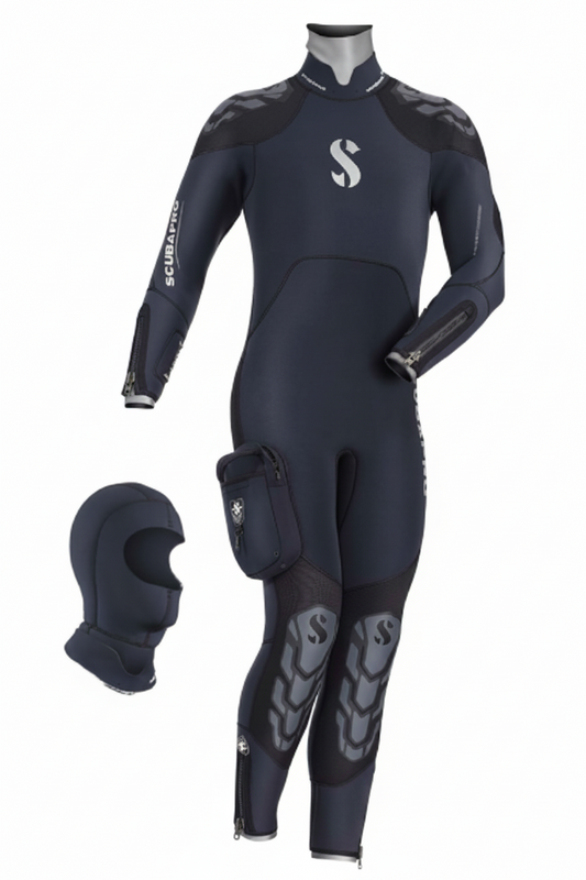Pre-Order: SCUBAPRO NovaScotia 7.5mm Semi Dry with & without Hood (Men)
