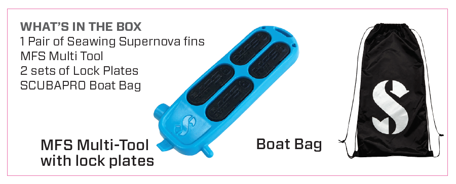 SCUBAPRO Seawing Supernova Fins Open-Heel