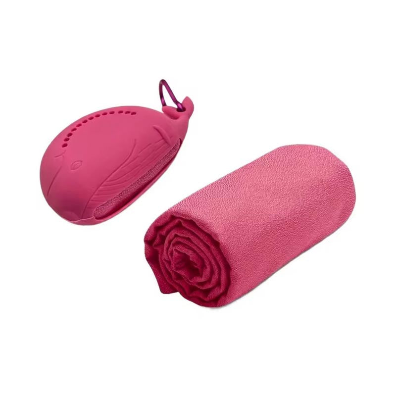 Cute Little Whale Sports Quick-Drying Towel