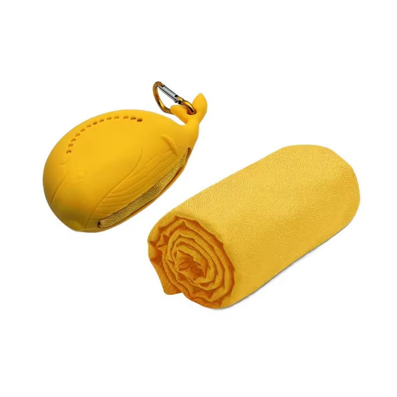 Cute Little Whale Sports Quick-Drying Towel