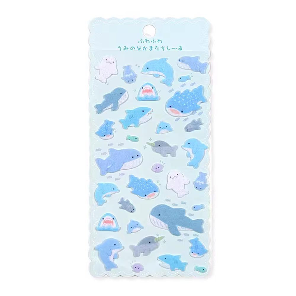 Nudibranch and Whaleshark Stickers